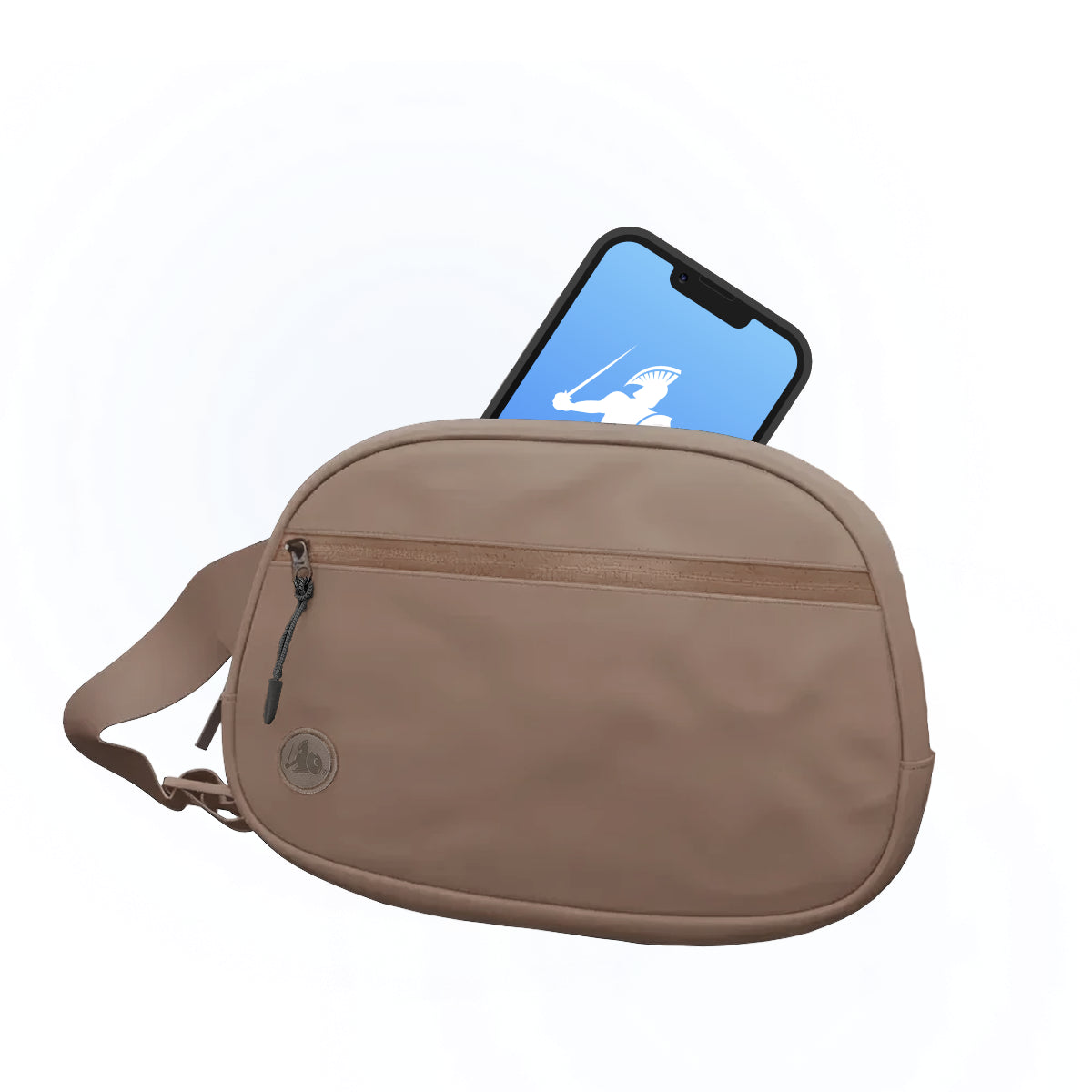 DefenderShield EMF Protection Brown Hip Pack / Fanny Pack