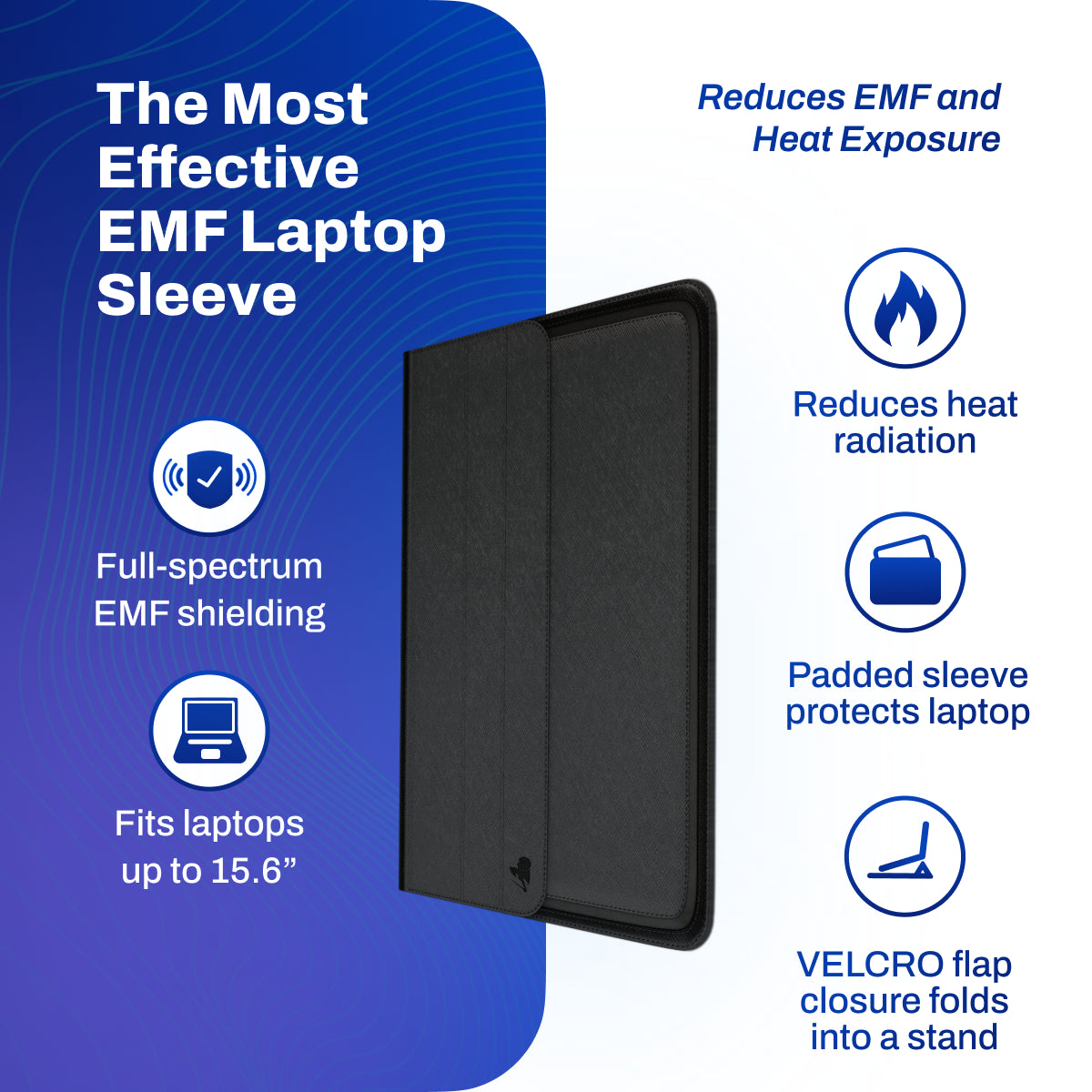 Lap Guard Laptop EMF Protection Sleeve - Radiation Blocking Case | DefenderShield