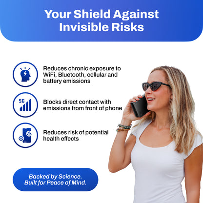 DefenderShield EMF Protection iPhone 17 Wallet Case Your Shield Against Invisible Risks