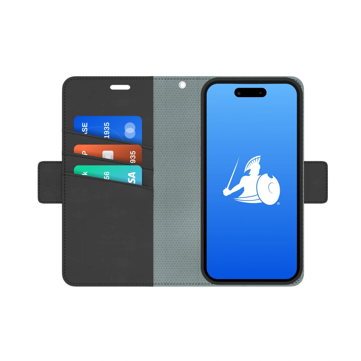 DefenderShield EMF Protection iPhone Wallet Case Black