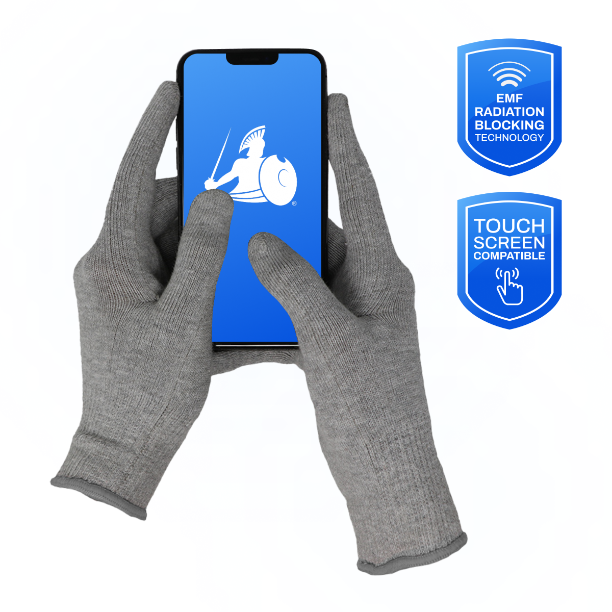 DefenderShield EMF Protection Anti Radiation Gloves