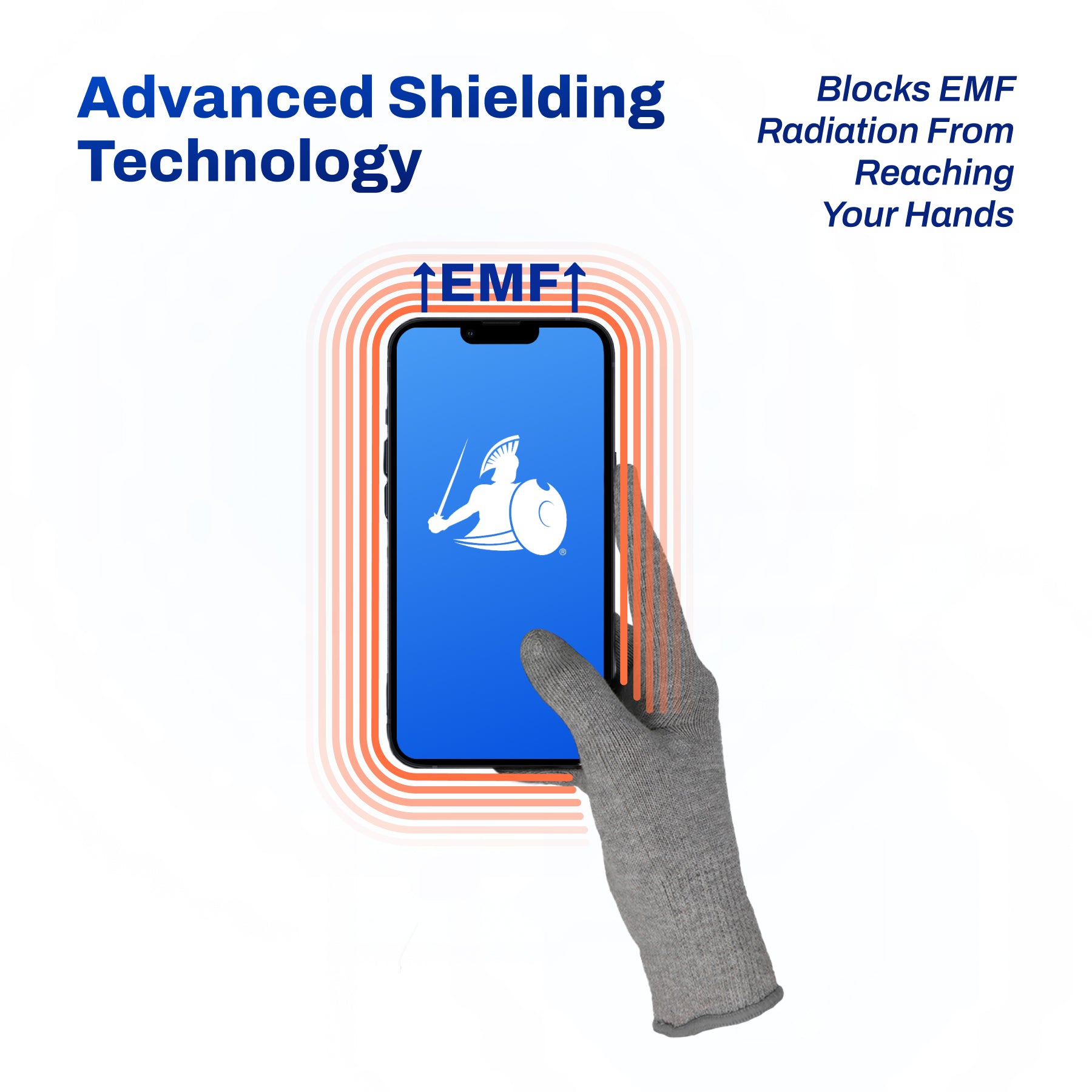 DefenderShield EMF Protection Anti Radiation Gloves advanced shielding technology