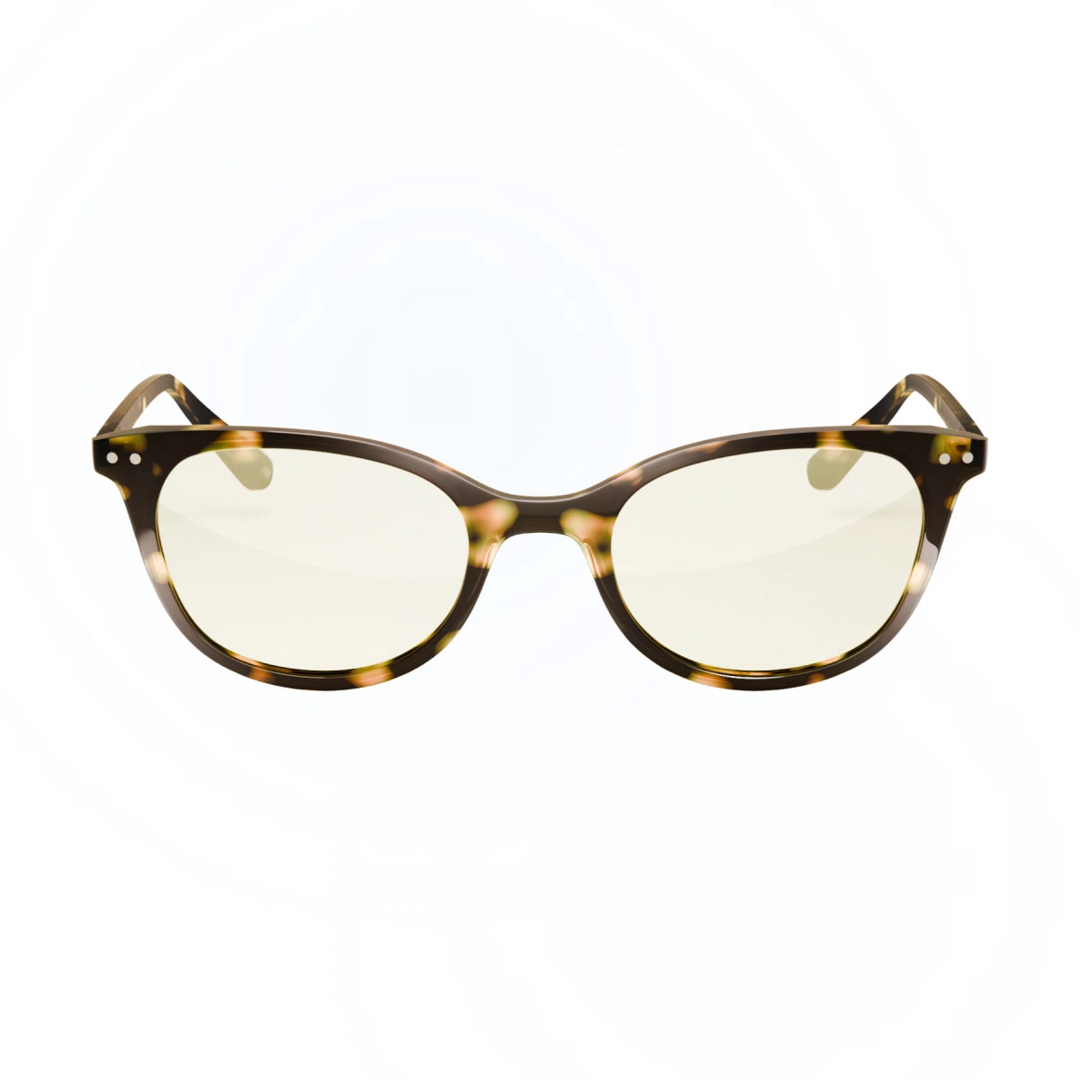 DefenderShield Noble Tortoiseshell Blue Light Blocking Glasses with tortoiseshell frames and 50% blue light blocking lenses