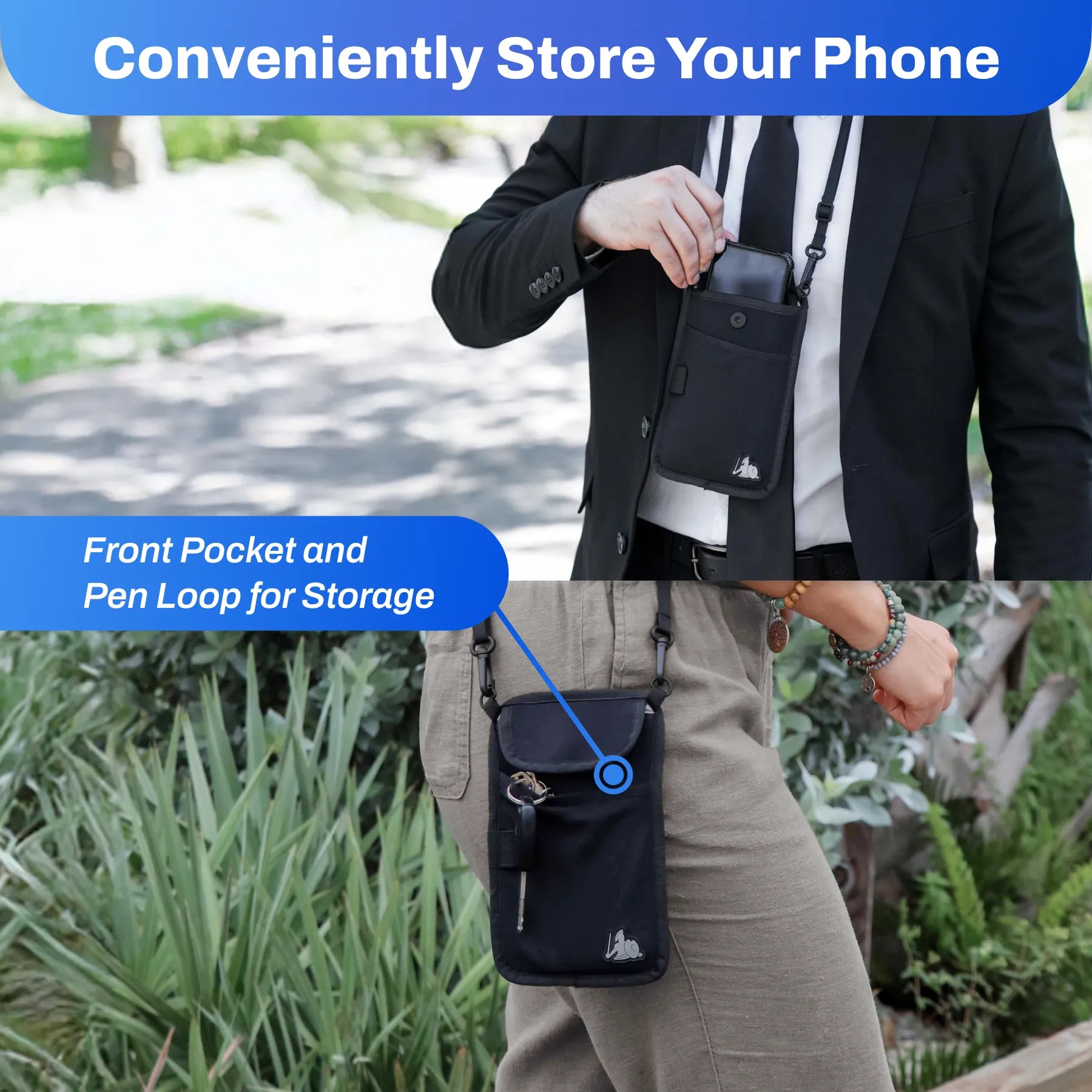 DefenderShield Universal EMF & 5G Radiation Protection Pouch for Smartphones, Cell Phones and Other Electronic Devices (Large) DefenderShield Universal EMF & 5G Radiation Protection Pouch for Smartphones, Cell Phones and Other Electronic Devices (Large)