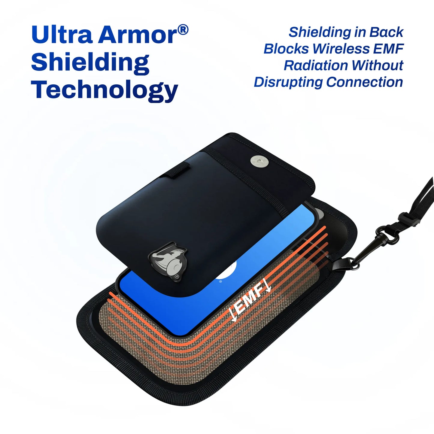 Cell Phone EMF Protection + Radiation Blocking Pouch
