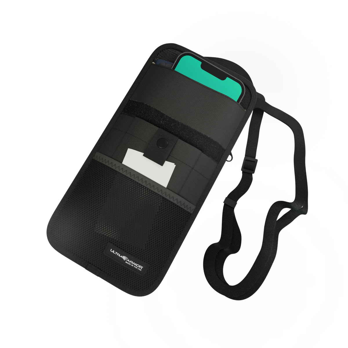 Ultra Armor ConcealShield Cell Phone Faraday Travel Bag – EMF + RFID Blocking Privacy Pouch