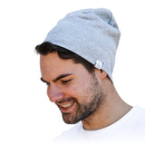 DefenderShield EMF Protection Adult Beanie Gray 