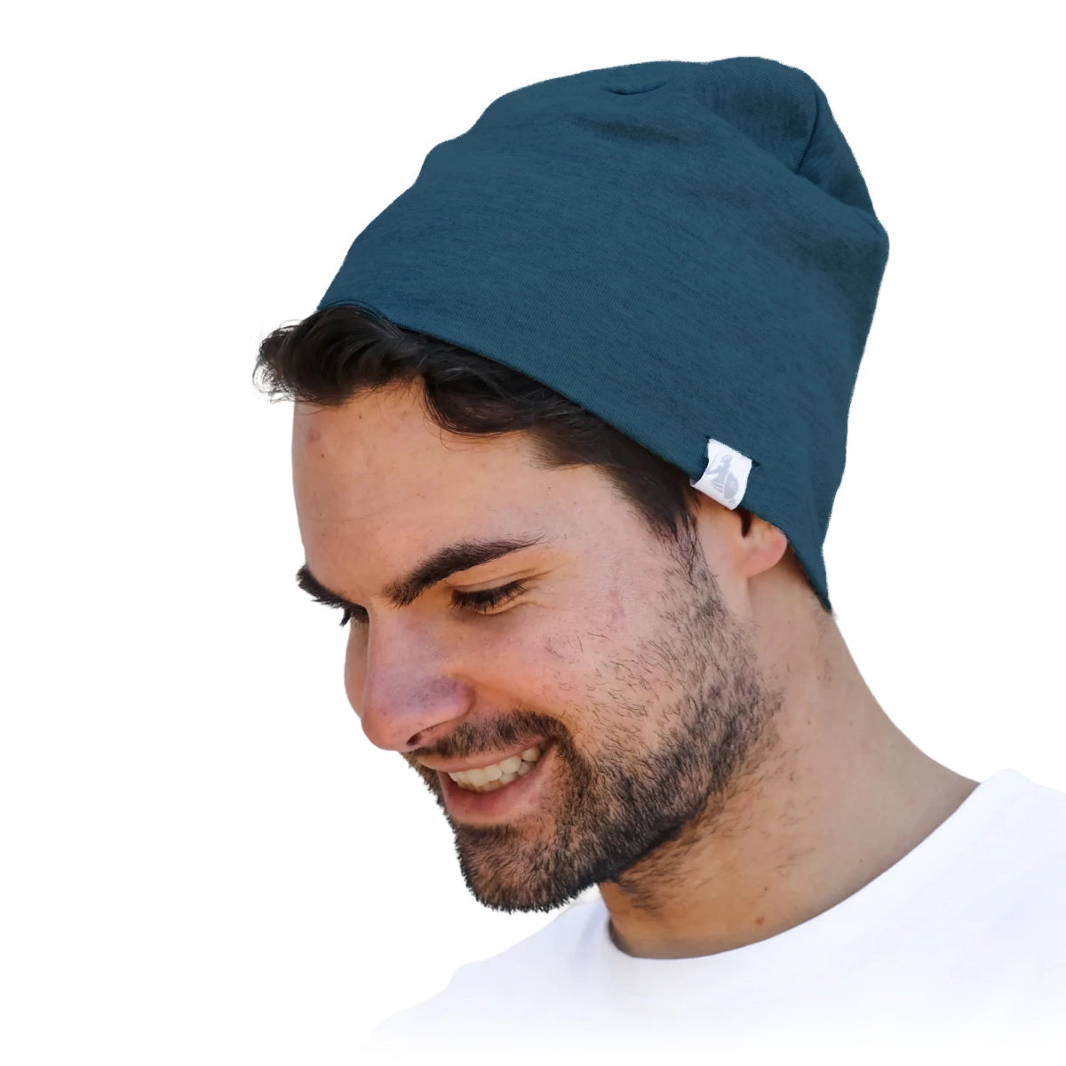 DefenderShield EMF Protection Adult Beanie Navy Blue