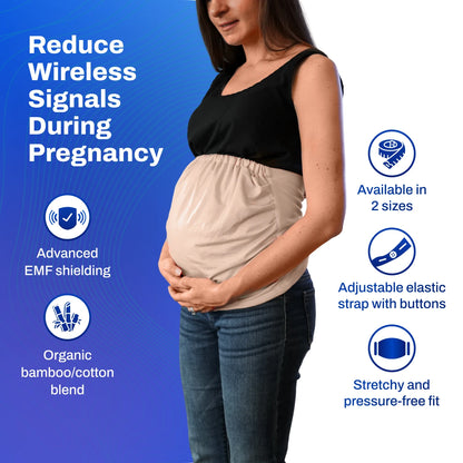 DefenderShield EMF Protection Belly Band reduce wireless signals during pregnancy