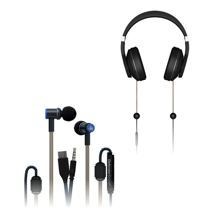 EMF Protection Work From Home Ear Bundle Orange