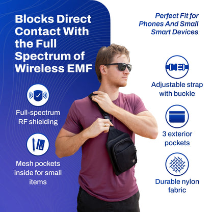 EMF Protection Crossbody Bag