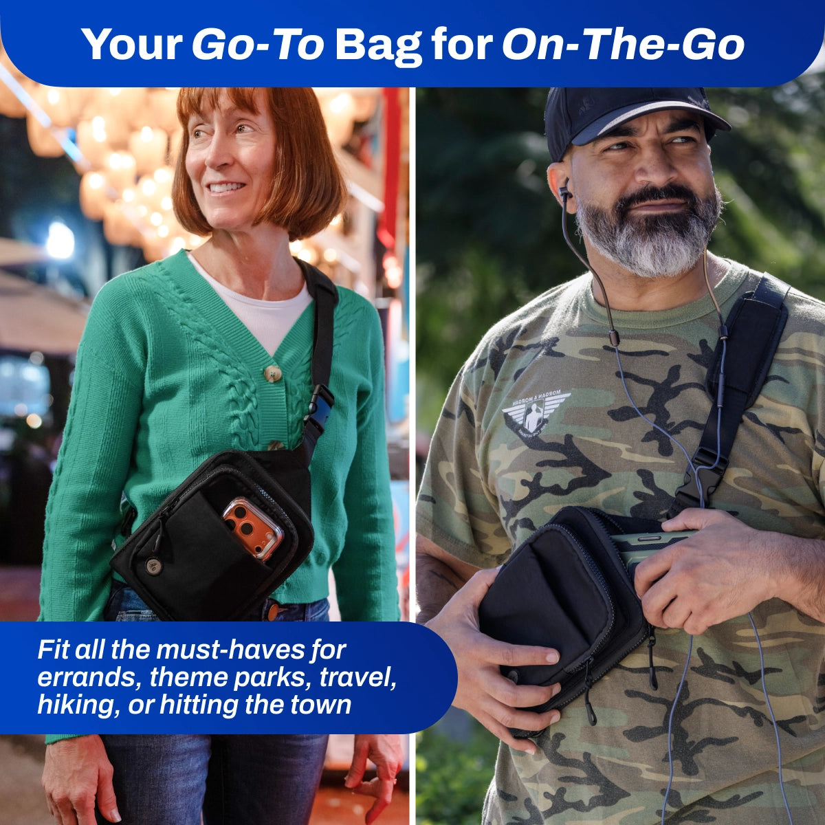 EMF Protection Crossbody Bag