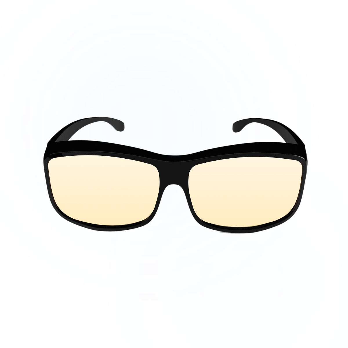 DefenderShield EMF Protection Fitover Blue Light Blocking Glasses 50% Amber Catalog Image