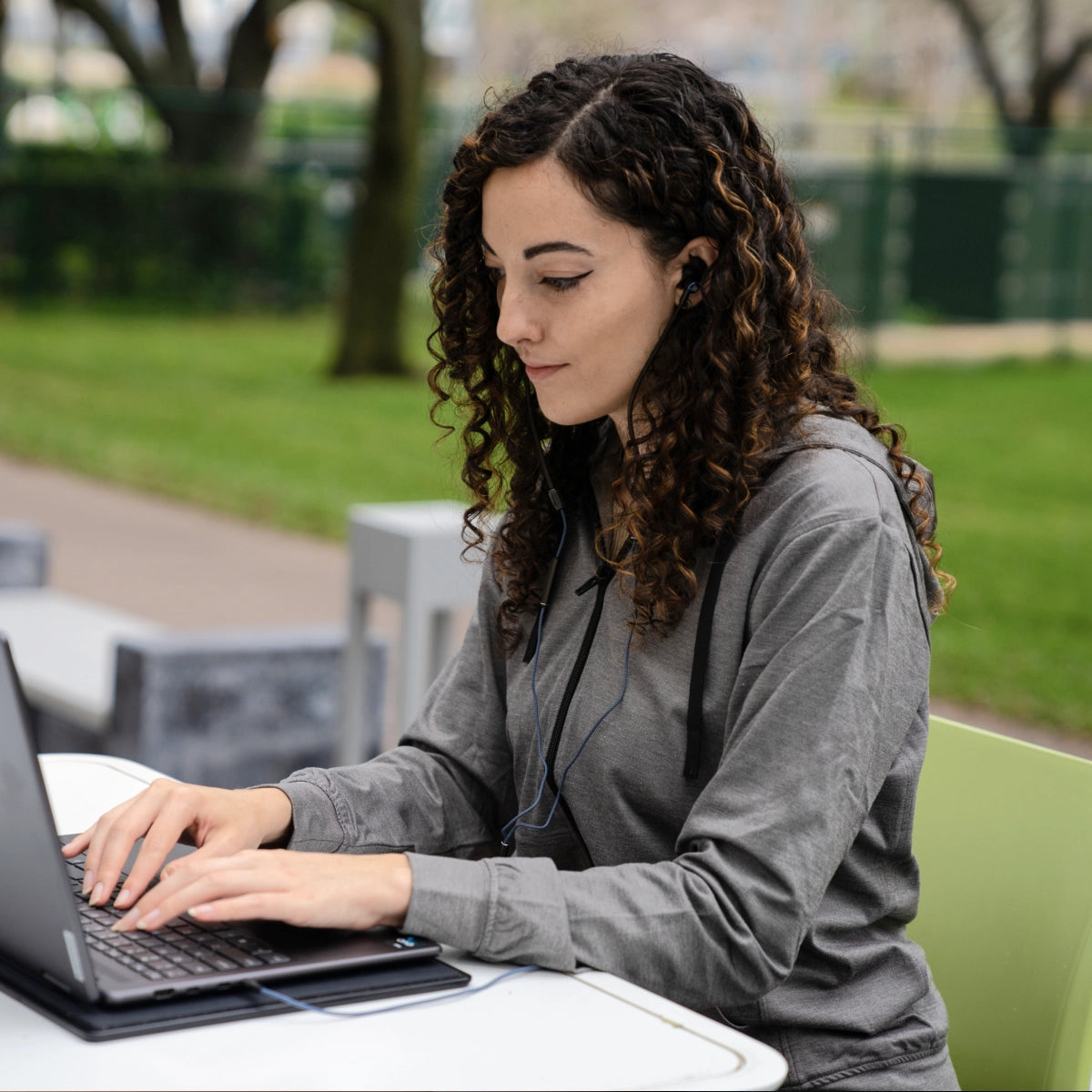 EMF Radiation Protection Hooded Jacket