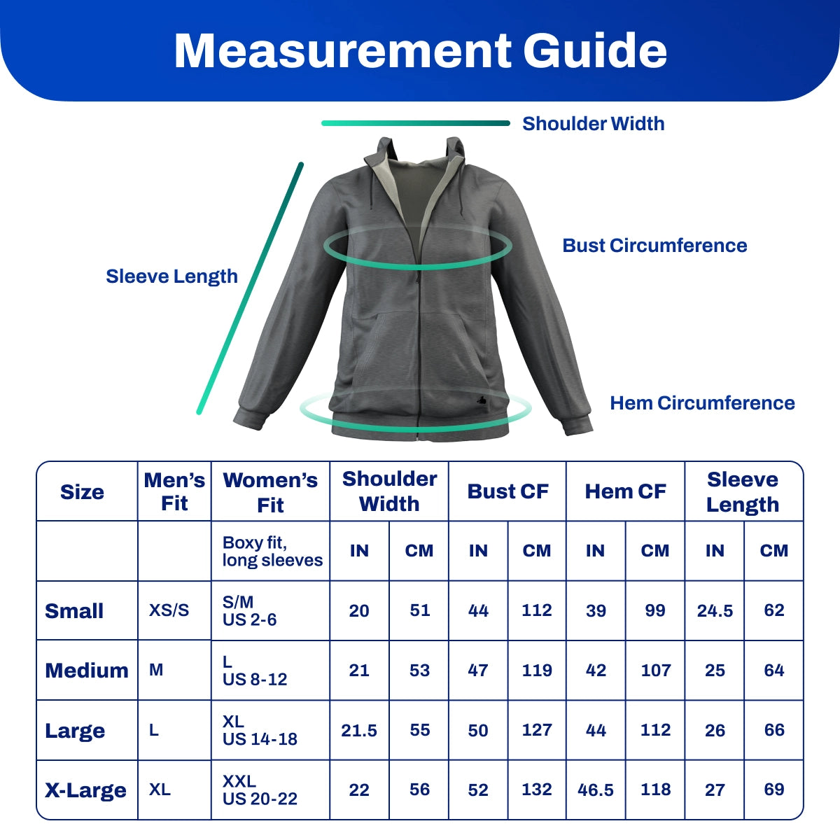 EMF Radiation Protection Hooded Jacket