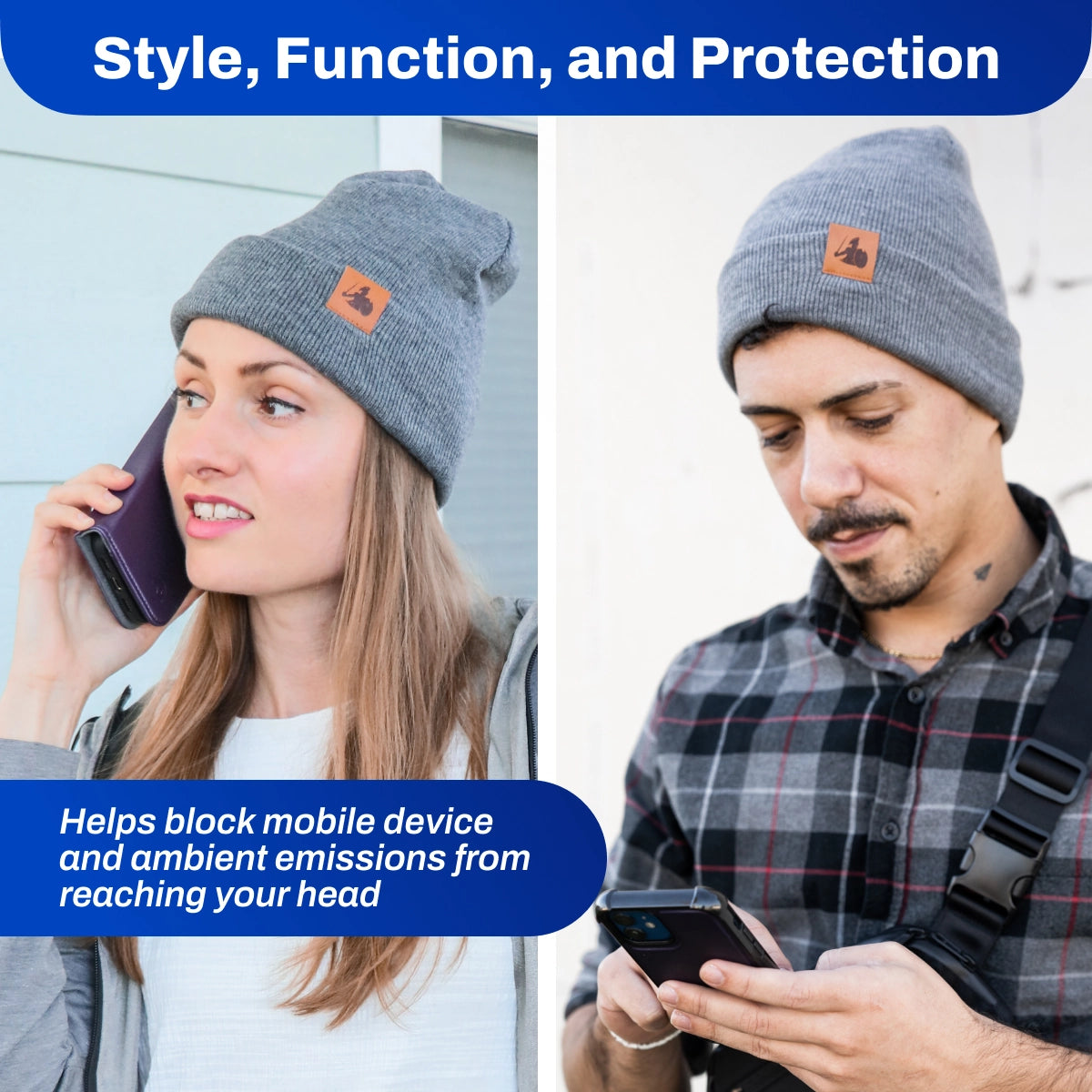 EMF Radiation Protection Winter Beanie