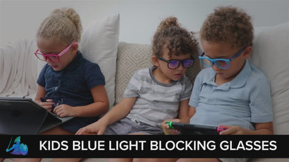 DefenderShield EMF Protection Kids Blue Light Blocking Glasses Product Video