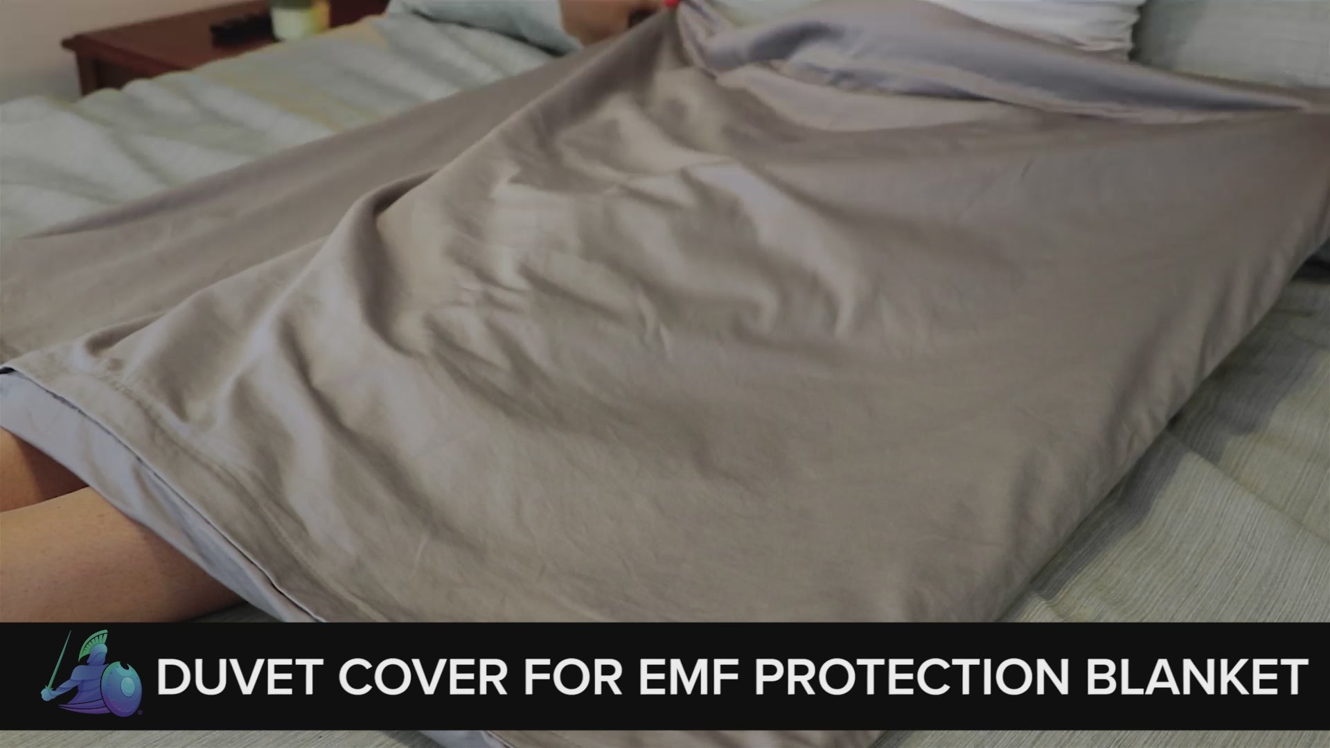 DefenderShield EMF Protection Duvet Cover Product Video