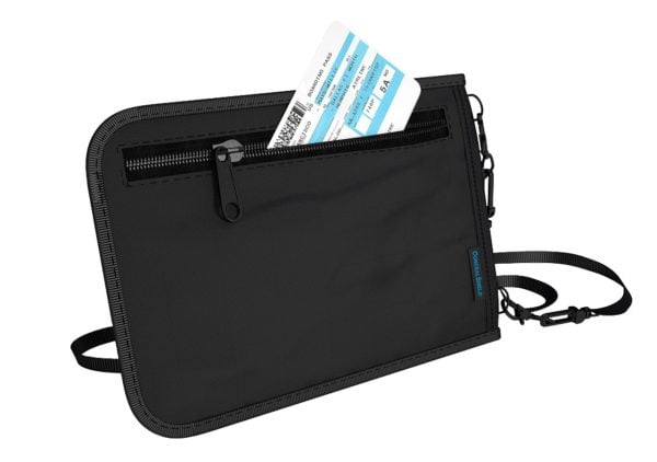 Faraday Pouch: ConcealShield Anti-Tracking, Anti-Spying, Privacy Travel Bag – EMF, RFID, GPS, FOB Signal Blocking Bag for Credit Cards and Passport