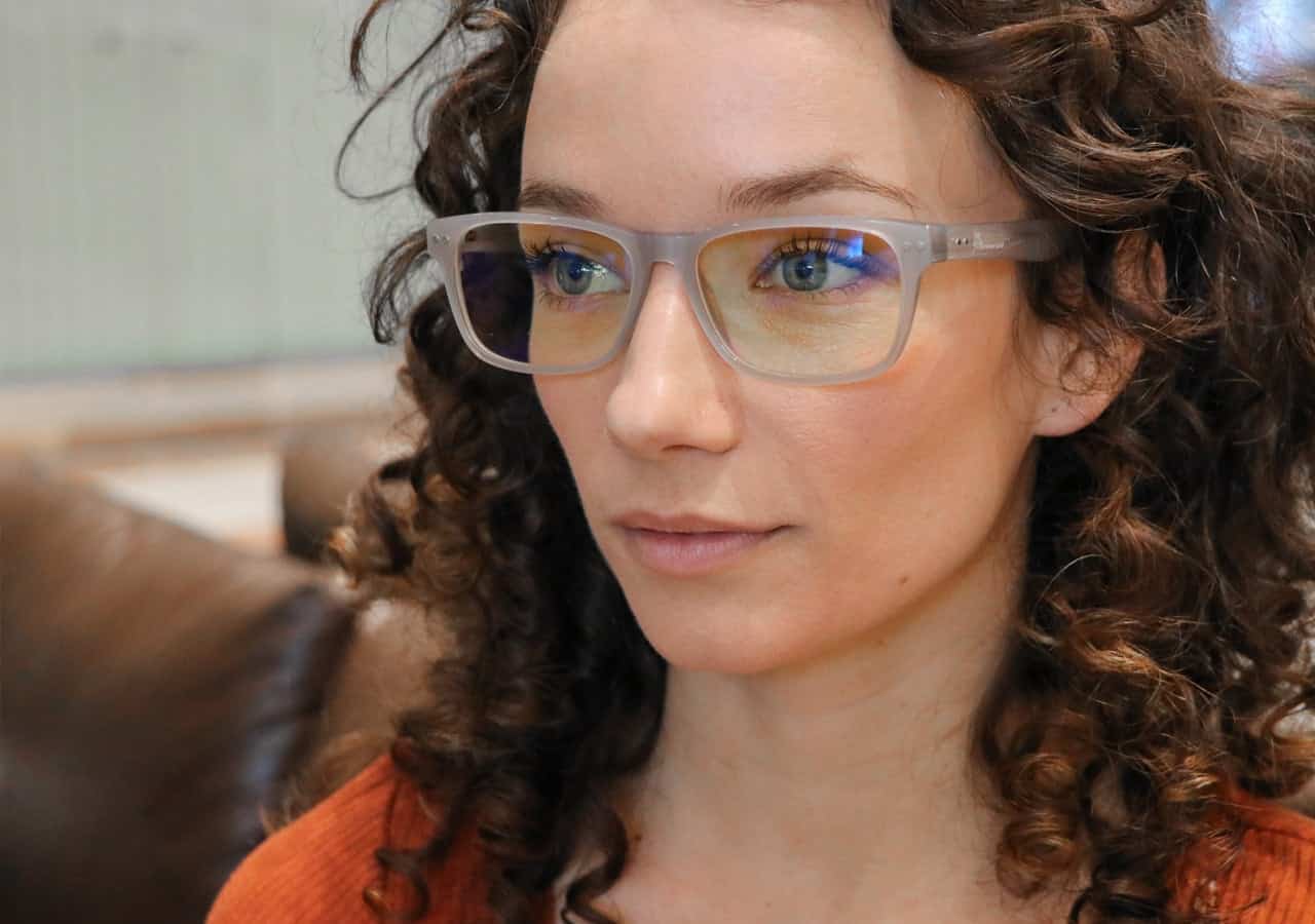Blue Light Blocking Glasses - Versa Interchangeable Clip-Ons :  DefenderShield