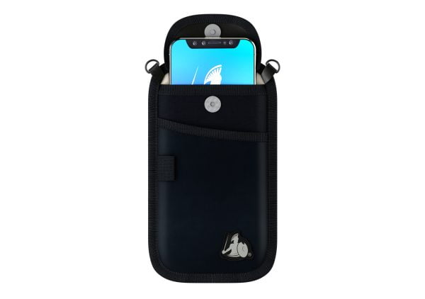 DefenderShield EMF Radiation Protection Cell Phone Pouch with Flap and Strap Attachment