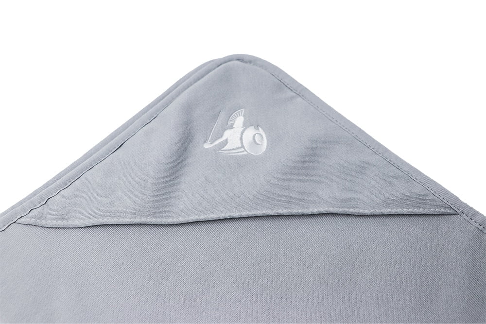 EMF Protection Blanket. Organic crepe muslin and sherpa, with Faraday  Fabric in the middle. 3 layers.