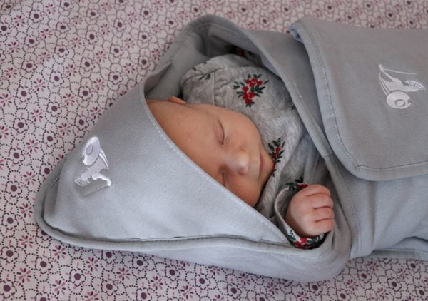 DefenderShield EMF Radiation Protection Standard Blanket Baby Swaddle