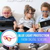 DefenderShield Kids Glasses Blue Light Protection