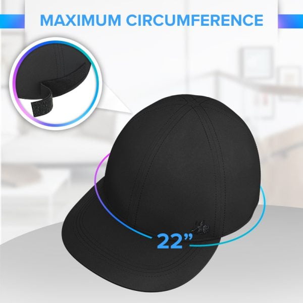 DefenderShield EMF Radiation Protection Baseball Cap Maximum Circumference