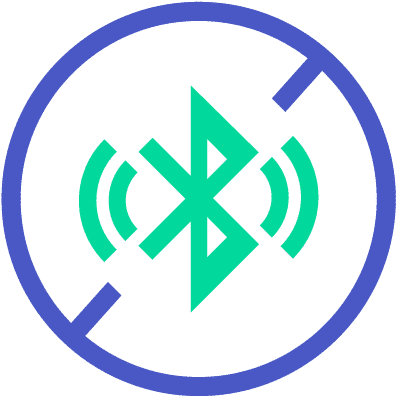 DefenderShield Bluetooth Icon Color