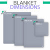 DefenderShield Blanket Dimensions