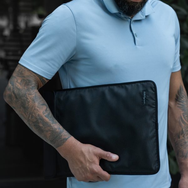 DefenderShield Ultra Armor Laptop Sleeve Lifestyle Image