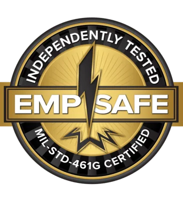 DefenderShield EMP Attack MIL-STD-461G Certified Independently Tested